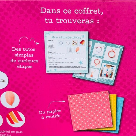 Mon Coffret Bijoux A Creer (Create Jewelry) French Toy For Age 6+ New in Box - Picture 6 of 10